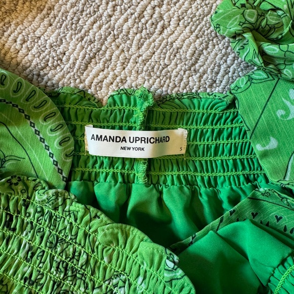 Amanda Uprichard Green Mini Dress - Picture 3 of 5